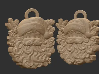 sanda pentant christmas decoration 3D print model