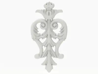 ORNAMENT gold 3D print model