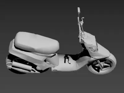 mbk booster spirit  3D print model