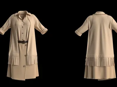 6 Womens Outfit -vol8 3D model