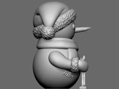 Christmas Snowman 2025 3D print model