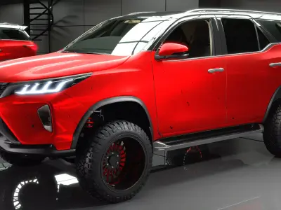 Toyota Fortuner 2022 3D model