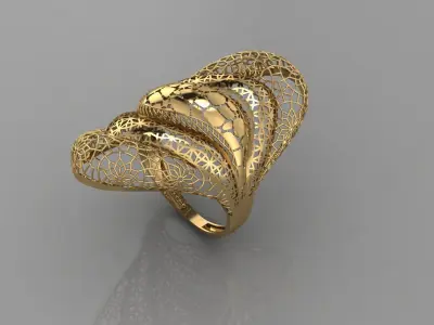 TORTURIAL RING 3D print model