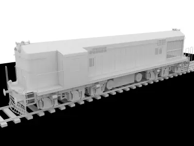 Diesel Engine 3D model V1