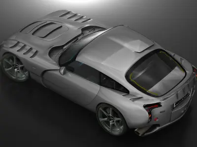 TVR Sagaris 2005 Model 3D model