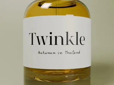 Perfume Pruduct 3D model