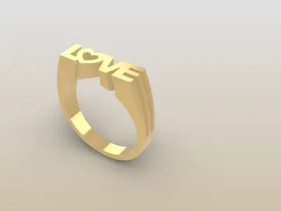 Ring Women love 3D print model