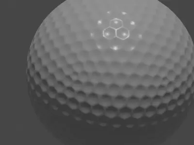 Golf Ball 3D model