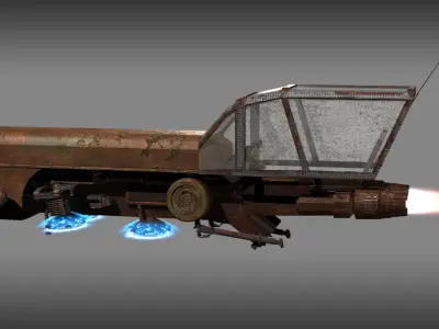 Land Skimmer 3D model