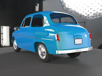 ZAZ 965 Free 3D model