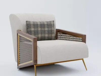 Armchair Luxury Free 3D model