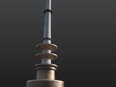 Liberation Tower 3D model