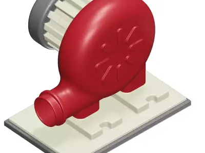 Toddler Air Blower Toy 3D model