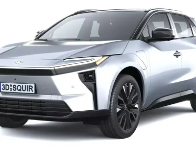 Toyota bZ 2026 3D model purchase