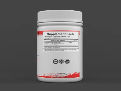 Protein Powder 3D model 139
