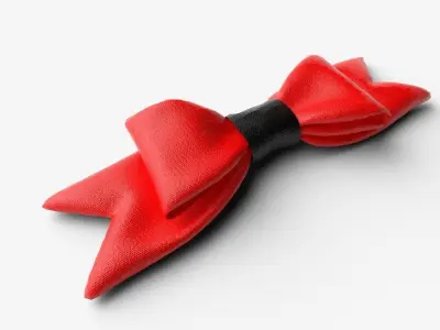 Bow 04 Low-poly 3D model