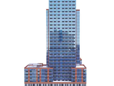 AVA High Line Building 3D model