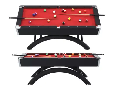 Pool Table 3D model shop