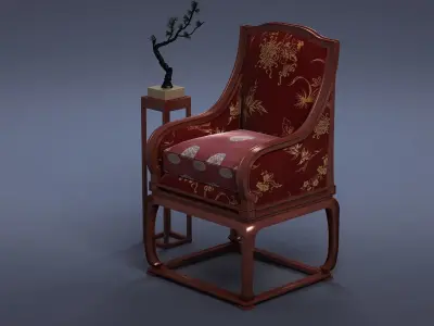 cabinet cabinet wardrobe sofa bed table bookshelve 3D model