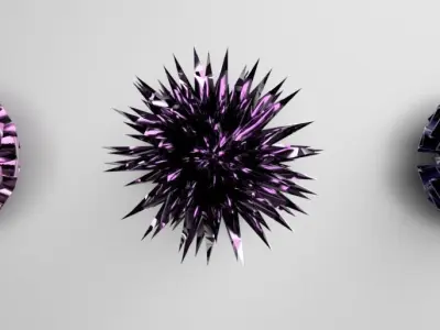 Geometric object office decor LS design  3D model