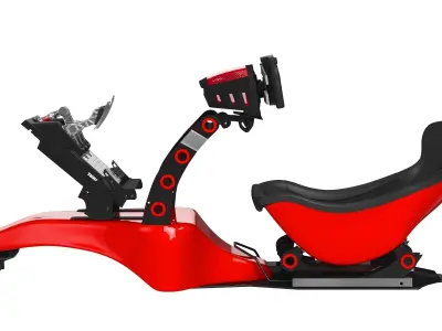 RSeat RS Formula V2 Racing Simulator Seat 3D model