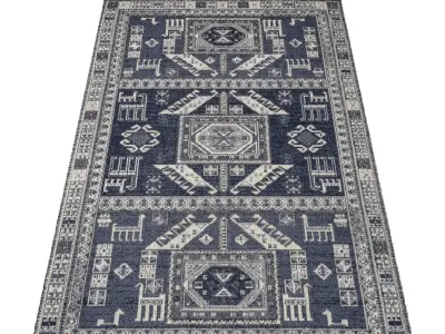 Rug Set 1358 3D model