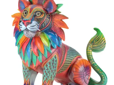 Alebrije Lion 3D model