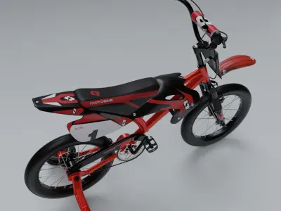 Bicycle Low-poly 3D model