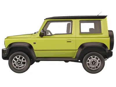 Suzuki Jimny 2019 3D model