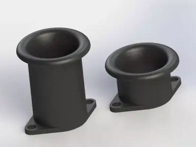 Toyota 4AGE velocity stacks  3D print model