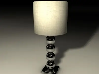 Sphere table lamp 3D model