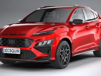 Hyundai Kona N 2021 3D model