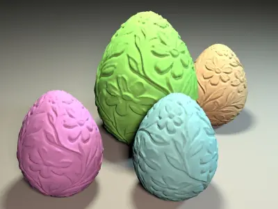 Easter Egg 3D print model
