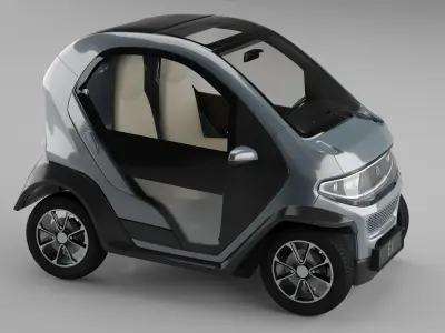 Eli Zero Car 3D model