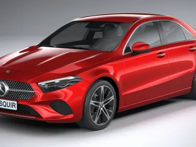 Mercedes-Benz A-Class Sedan Regular 2023 3D model