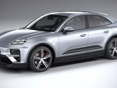 Porsche Macan Turbo 2025 3D model