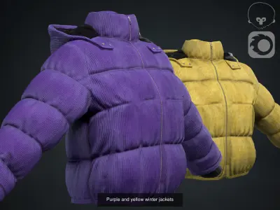 Winter jackets big pack