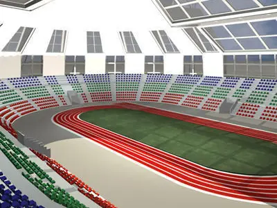 Athletic Stadium 3D model