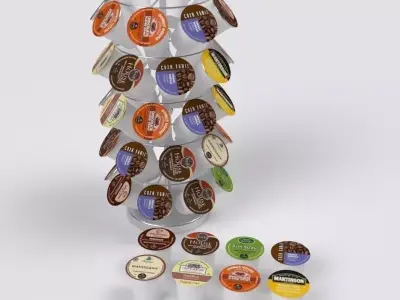 K-Cup Rack Free 3D model