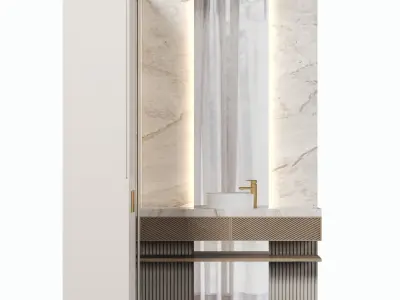 177 bathroom 177 3D model