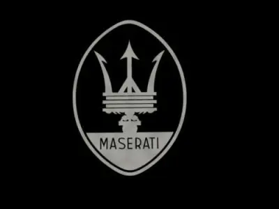 Maserati Logos Free 3D model