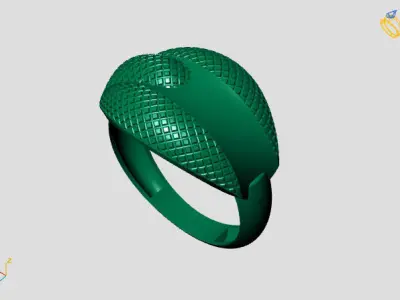 Women Plain Ring STL Models Womens Ring 3dmodels 3D print model 3D print model 41