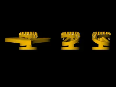 Unique Pendant set - 0107 3D print model