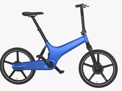 Electric bike 2 3D model