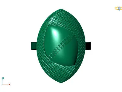 Women Plain Ring STL Models Womens Ring 3dmodels 3D print model 3D print model 61