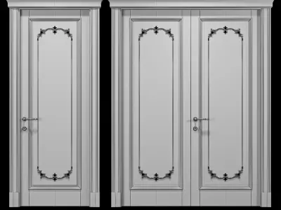 antonovych bordo door 3D model