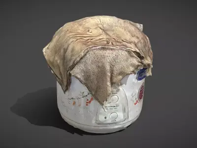 Rice cooker 3D print model