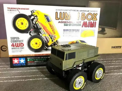 Mini MAZ body for Tamiya RC car SW-01 chassis 3D print model