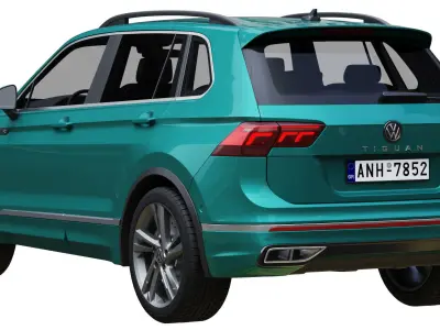 Volkswagen Tiguan 2021 3D model