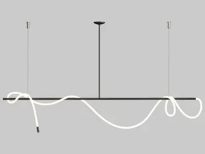 Luke Lamp Tracer Bar 3D model